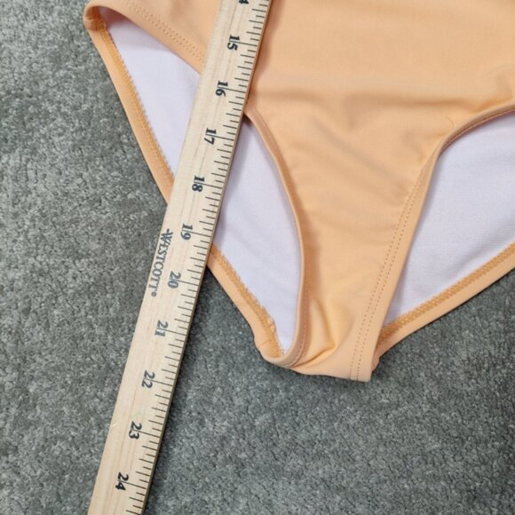 Calvin Klein Asymmetrical Bikini - Pink and Peach Size Medium Summer Beach - Picture 6 of 11
